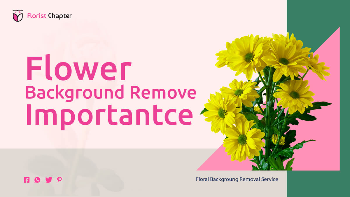 Why Flower Background Remove Is Important For Floral Business